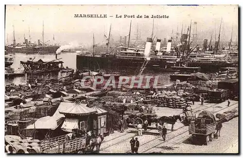 Marseille - Le Port de la Joliette Bateau - Cartes postales