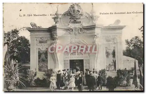 Marseille - Exposition Coloniale - Palais du Journal - Cartes postales