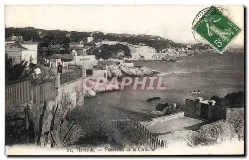 Marseille - Panorama de la Corniche - Cartes postales