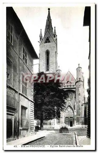 Aix en Provence - Eglise Saint Jean de Malte - Ansichtskarte AK