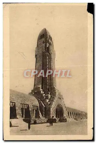 Cartes postales Ossuaire et phare de Douaumont