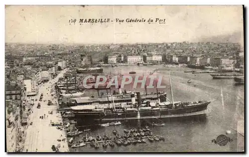 Marseille - Vue Generale du Port - Cartes postales