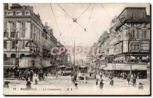 Marseille - La Cannebiere - Cartes postales