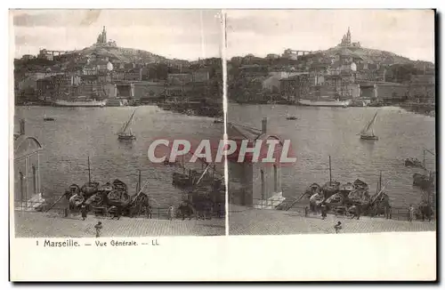 Marseille - Vue Generale - Cartes postales