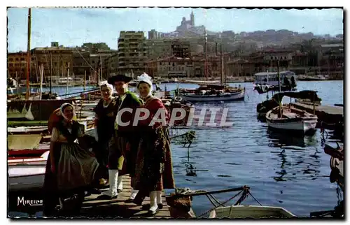 Marseille - Costumes Marseillais - Cartes postales