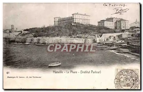 Cartes postales Marseille Le Pharo (institut Pasteur)