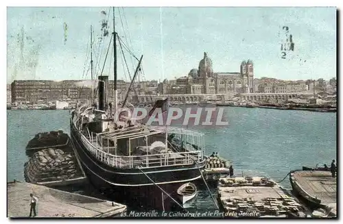 Marseille - La Cathedrale et la Port - Cartes postales