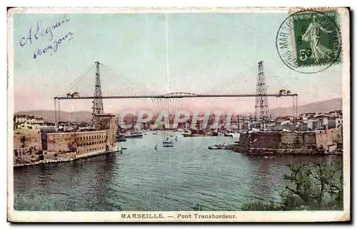 Marseille - Le Pont Transbordeur - Cartes postales