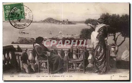 Marseille - Une vue sur le Chateau d If - Cartes postales