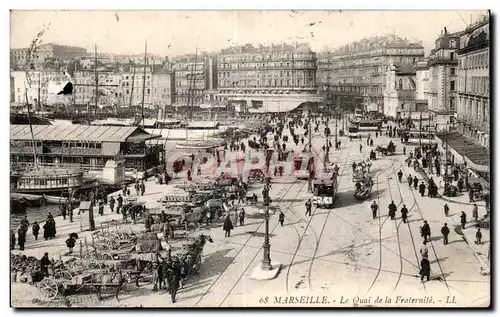 Marseille - Le Quai de la Fraternite - Cartes postales