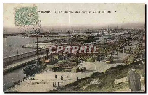 Marseille - Vue Generale des Bassins de la Joliette - Cartes postales