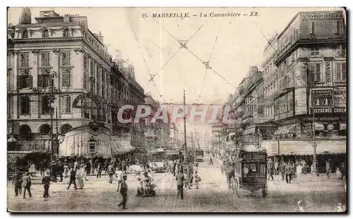 Marseille - La Cannebiere - Cartes postales