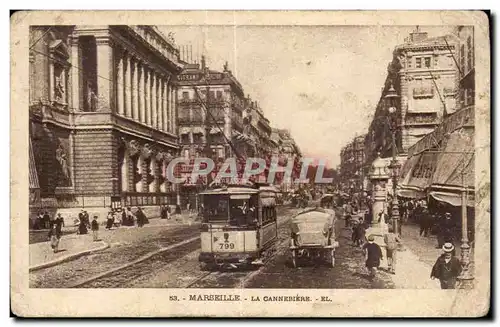 Marseille - La Cannebiere - Cartes postales