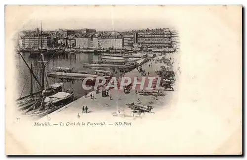 Marseille - Le Quai de la Fraternite Torpilleurs - Cartes postales