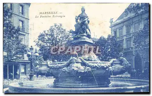 Marseille - La Fontaine Estrangin - Ansichtskarte AK