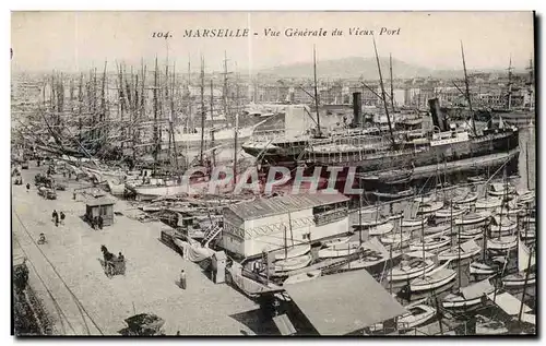 Marseille - Vue Generale du Vieux Port - Cartes postales