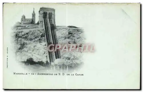 Marseille - Ascenseurs de Notre Dame de la Gare - Cartes postales