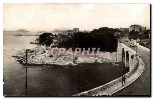 Marseille - Promenade de la Corniche - Le Petit Nice - Ansichtskarte AK