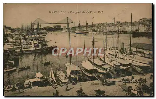 Marseille - Vue Generale du Vieux Port - Cartes postales