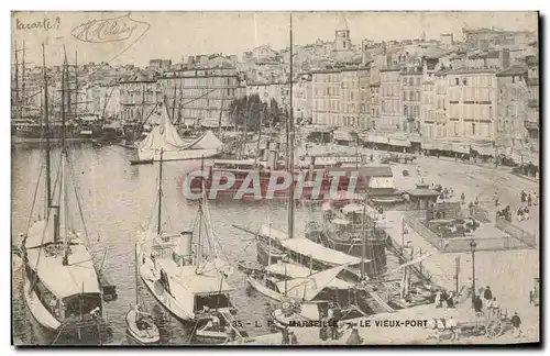 Marseille - Le Vieux Port - Cartes postales