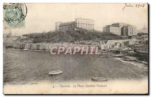 Marseille - Le Pharo - Institut Pasteur - Ansichtskarte AK