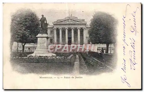 Cartes postales Marseille Palais de justice