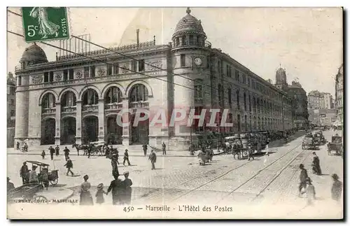 Ansichtskarte AK Marseille Hotel des Postes