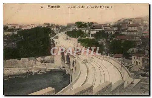 Cartes postales Marseille Quartier de la fausse monnaie