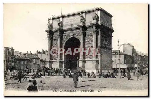 Cartes postales Marseille Porte d Aix