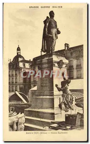Cartes postales Bar le duc Statue Exelmans