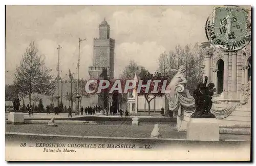 Marseille - Exposition Coloniale - Palais du Maroc - Cartes postales