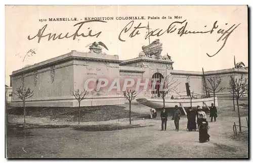 Marseille - Exposition Coloniale - Palais de la Mer - Cartes postales