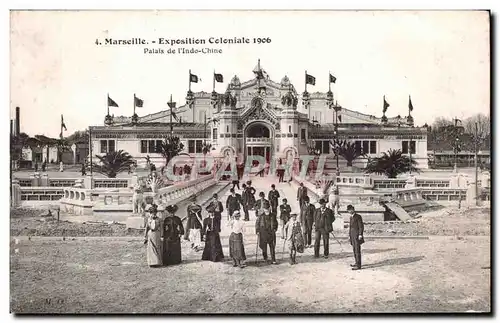 Marseille - Exposition Coloniale 1916 - Grand Palais de l Indo Chine - Ansichtskarte AK