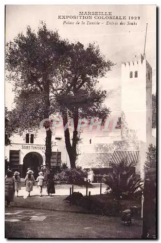 Marseille - Exposition Coloniale 1922 - Palais de la Tunisie - Ansichtskarte AK