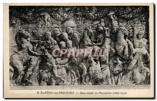 Saint Remy de Provence - Bas Relief du Mausolee - Ansichtskarte AK