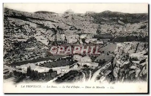 La Provence - Les Baux - Le Val d Enfer - Cartes postales