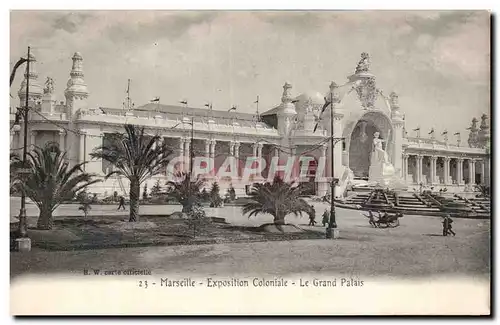 Marseille - Exposition Coloniale - Le Grand Palais - Cartes postales