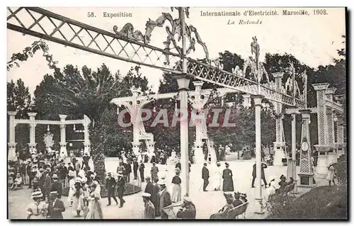 Marseille - Exposition Internationale d Electricite 1908 - La Rotonde - Ansichtskarte AK