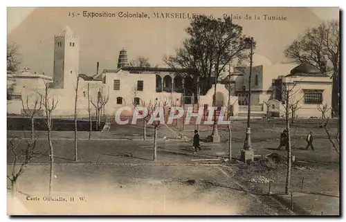 Marseille - Exposition Coloniale - Palais de la Tunisie - Cartes postales