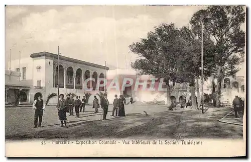 Marseille - Exposition Coloniale - Sectionne Tunisienne - Cartes postales