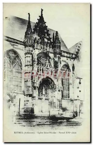 Rethel - Eglise Saint Nicolas - Cartes postales