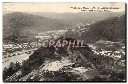 Chateau Regnault Bogny - Emplacement de l Ancien Chateau - Ansichtskarte AK