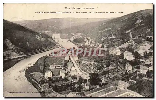 Chateau Regnault Bogny - Vue prise de l Ermitage - Ansichtskarte AK