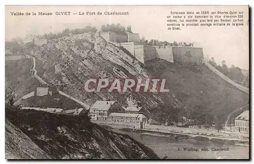 Givet - Le Fort de Charlemont - Cartes postales