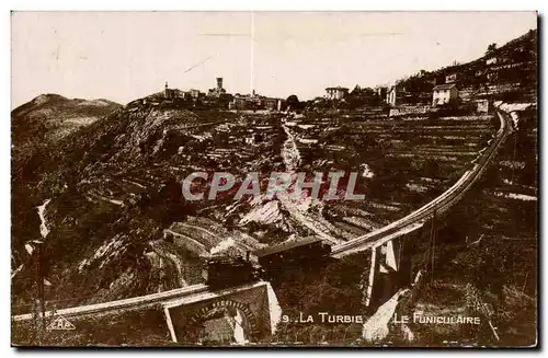 La Turbie - Le Funiculaire - Cartes postales