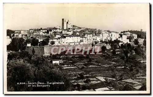 Saint Paul - Vue Generale - Les Remparts - Cartes postales