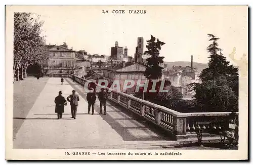 Grasse - Les Terrasses - La Cathedrale - Ansichtskarte AK