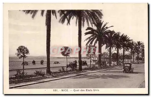 Nice - Quai des Etas Unis - Cartes postales