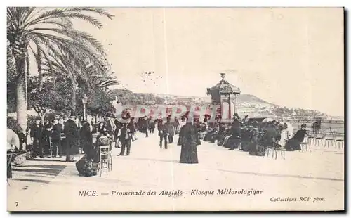 Nice - Promenade des Anglais Kiosque metereologique - Cartes postales