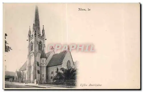 Nice - Eglise Americaine American Church - Cartes postales